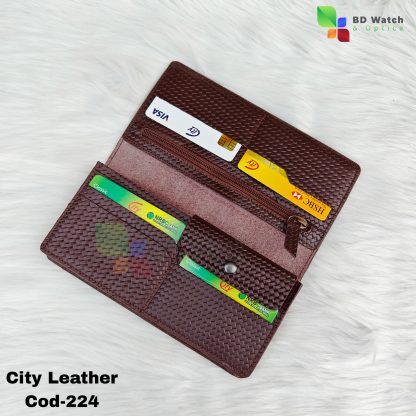 CITY LONG LEATHER WALLET - Image 2